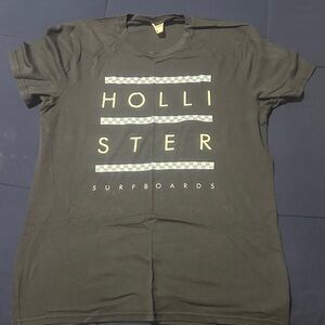 Hollister Charcoal Surfboards Tee